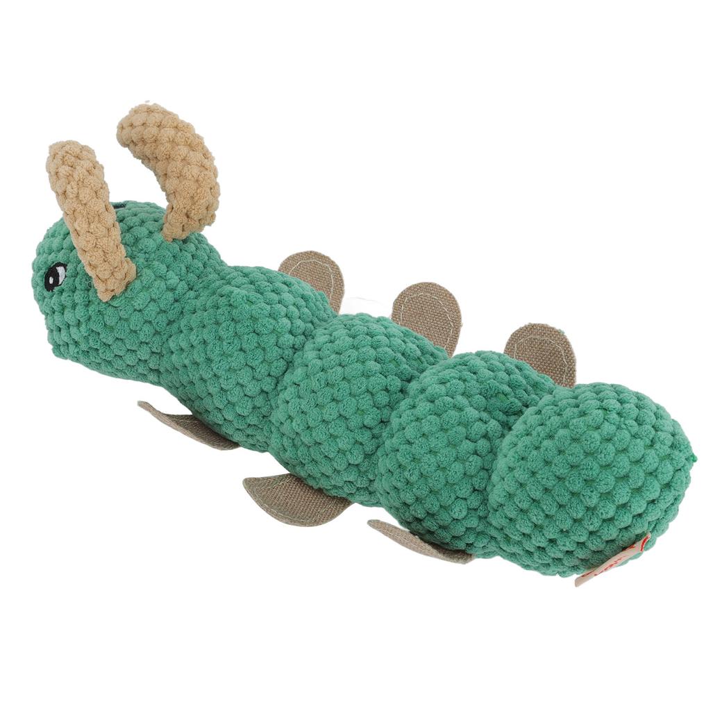 Dog Squeaky Toy Teeth Cleaning Gum Massage Cute Plush Puppy Chewing Toy for Small Medium Breeds