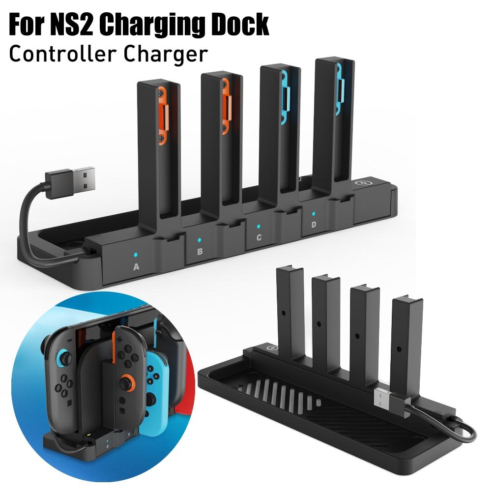 Controller Charger for NS2 Accessories Charger Station Charging Station for Switch Joy-Con Accessories