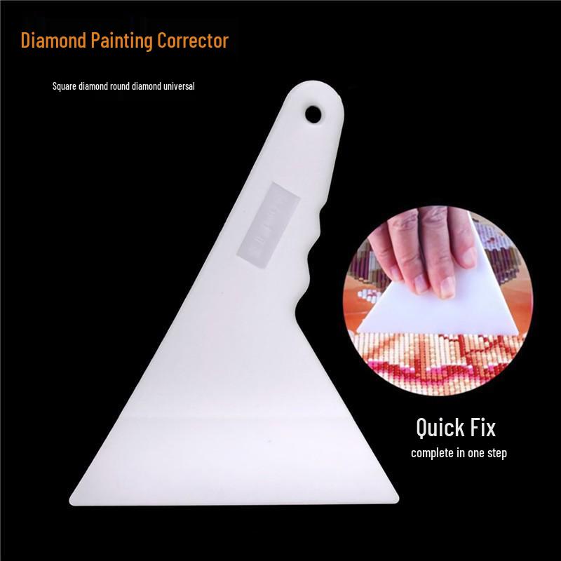 Narzędzie do korekcji haftu diamentowego – Linijka siatkowa i regulator