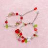 Sweet Flower Bracelet for Women Fashion Bowknot Pearl Beaded Bracelets Jewelry