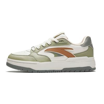 Retro Wszechstronne Antypoślizgowe Trwałe Buty Skate Niskie Męskie sneakersy Białe Zielone Brązowe 112448068-7