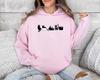Toamnă și Iarnă, Model Amuzant cu Pisică Neagră, Bluza cu Mânecă Lungă Imprimată, Pulover cu Glugă la Modă pentru Femei