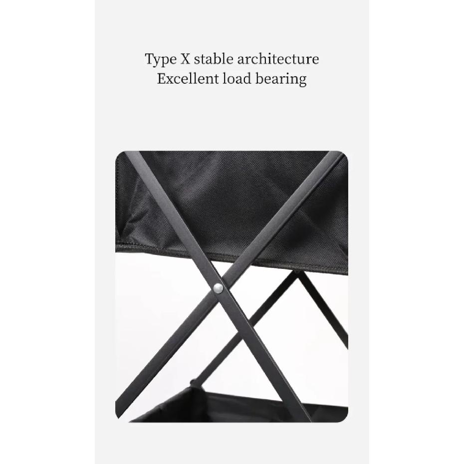 Camping 3level Folding Storage Rack Portable Picnic Grill Lightweight And Durable Large Capacity Storage Rack For Home Finishing