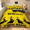 Custom Bvb Bedding Quilt Set Quilt Cover Pillowcase Home Decoration Birthday Gift (1 * duvet cover + 2 * pillowcase, without core)