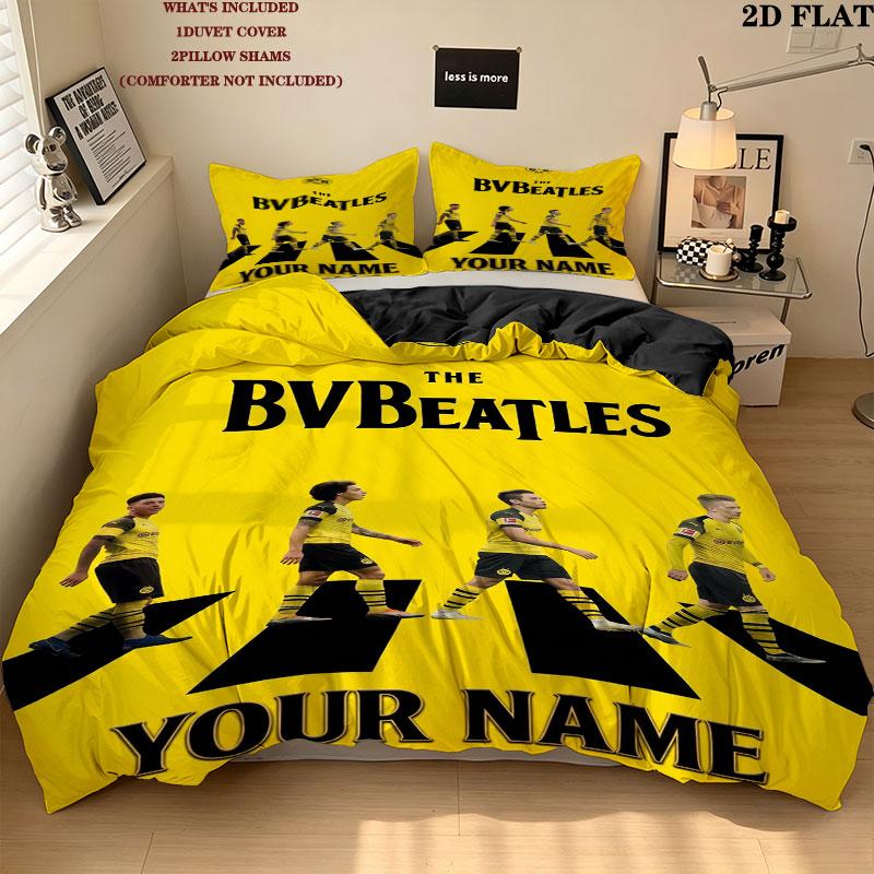 Custom Bvb Bedding Quilt Set Quilt Cover Pillowcase Home Decoration Birthday Gift (1 * duvet cover + 2 * pillowcase, without core)