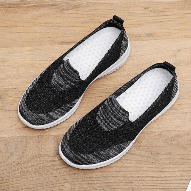 New  Fashion Women 'S Platform Loafers Comfortable Female Slip On Shoes Woman Flats Nurse Sneakers Lady Creepers Shoes