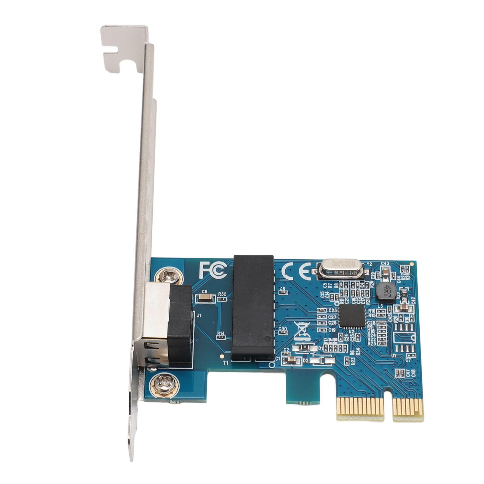 

PC Network Card Single RJ45 Port Diskless Function PCIe Gigabit Ethernet Network Card for Desktop