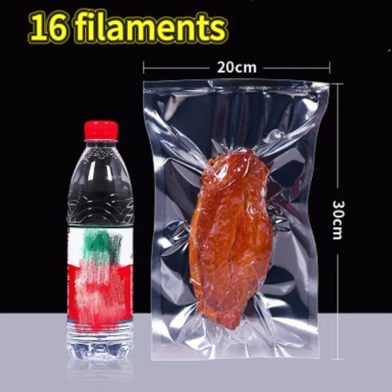 100/200pcs Vacuum Food Packaging Bag Sealed Freshness Preservation Bag for Home Fridge Freezing Special Use Compression Bag
