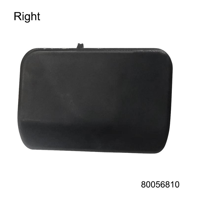 Front Bumper Headlight Washer Cover for Maserati Granturismo Grancabrio Stradale 2008-2017 Protective Cap Black Left