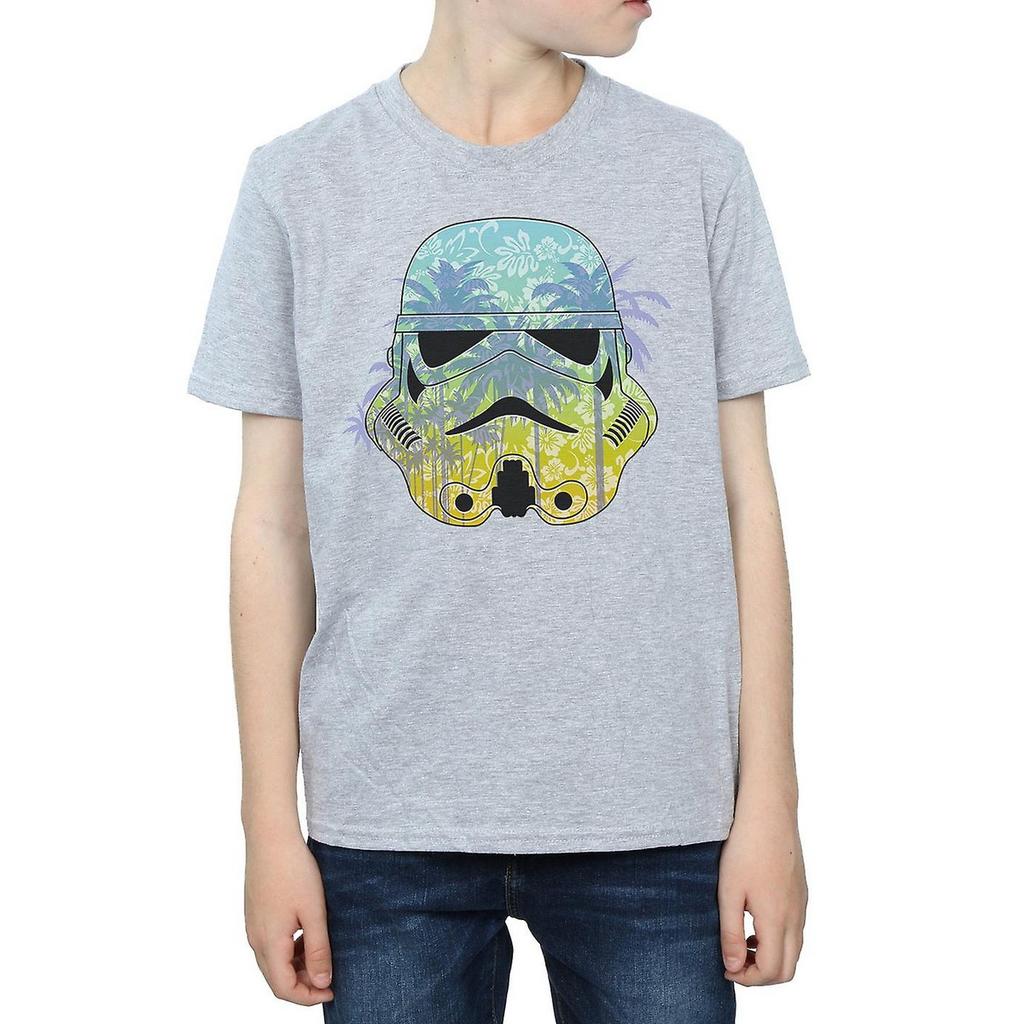 STAR WARS Boys Command Stormtrooper Hawaiian T-Shirt