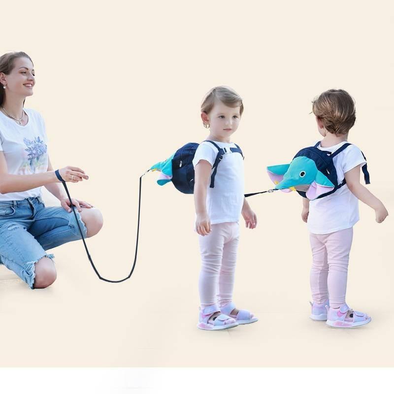Backpack Antilost Baby Artifact Baby Elephant Calf Park Shoulder Tow Rope
