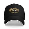 Goldene Gitarrensaiten Martin Coes Camping Baseballkappen Für Herren Unisex Damen Strand Golfhut Trucker Cap