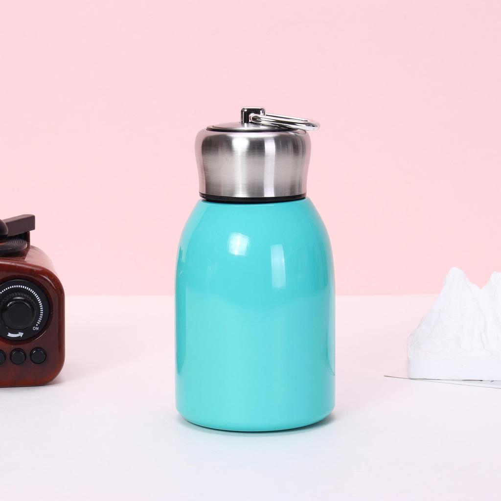 Stainless Steel Insulated Mini Travel Cup - Chinese Style, Portable Pocket Size