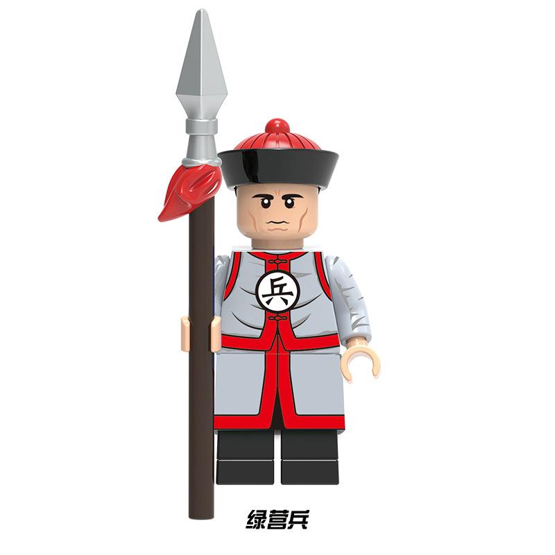 Product Xinhong X0329 Ancient Chinese Series Of Civil And Military Officers And Soldiers Children'S Figurine Assembled Building Block Toys