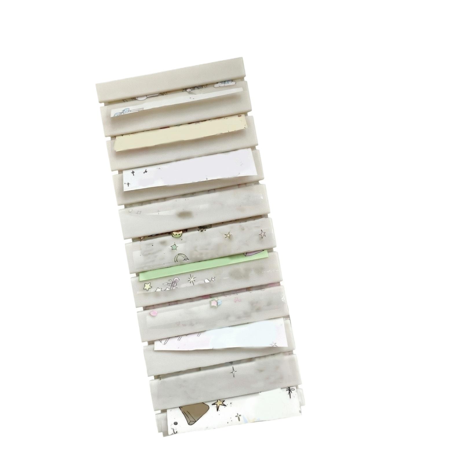 

10 Compartment Art Transfer Paper Storage Box One Size бежевый
