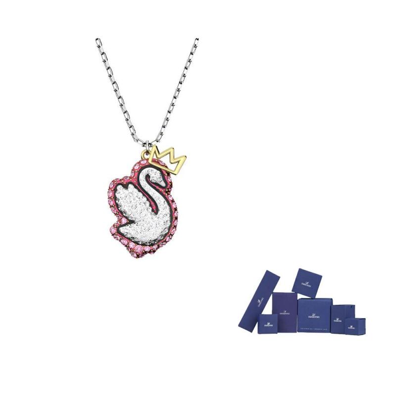 Swarovski Schwan Mode Vielseitiger Persönlichkeitsanhänger Damenanhänger 5649200 Box (Random Color) white