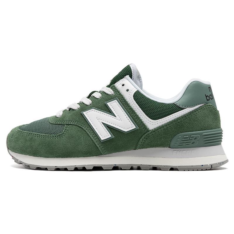 New Balance 574 Shoes 'Green White'