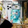 Phone Case: 2D Flat Design Suitable for iPhone 18 17 16 15 14 13 Pro Protective Case, Singing Little Dolphin, Perfect Christmas and Halloween Holiday 