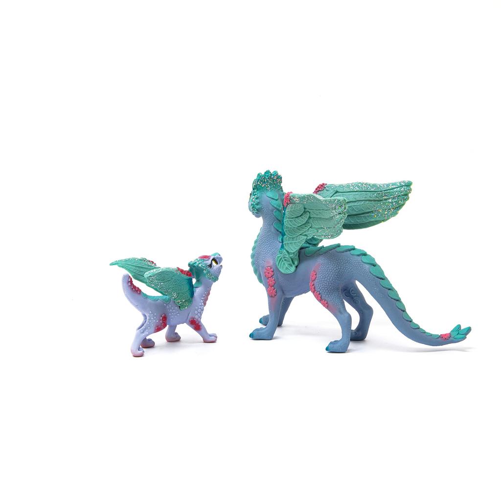 Schleich Bayala Flower Dragon and Child Figure 70592