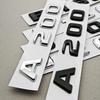 3D ABS A180 A200 B180 B200 Logo Emblem Letters Sticker Car Trunk Badge For Mercedes Benz Auto Accessories