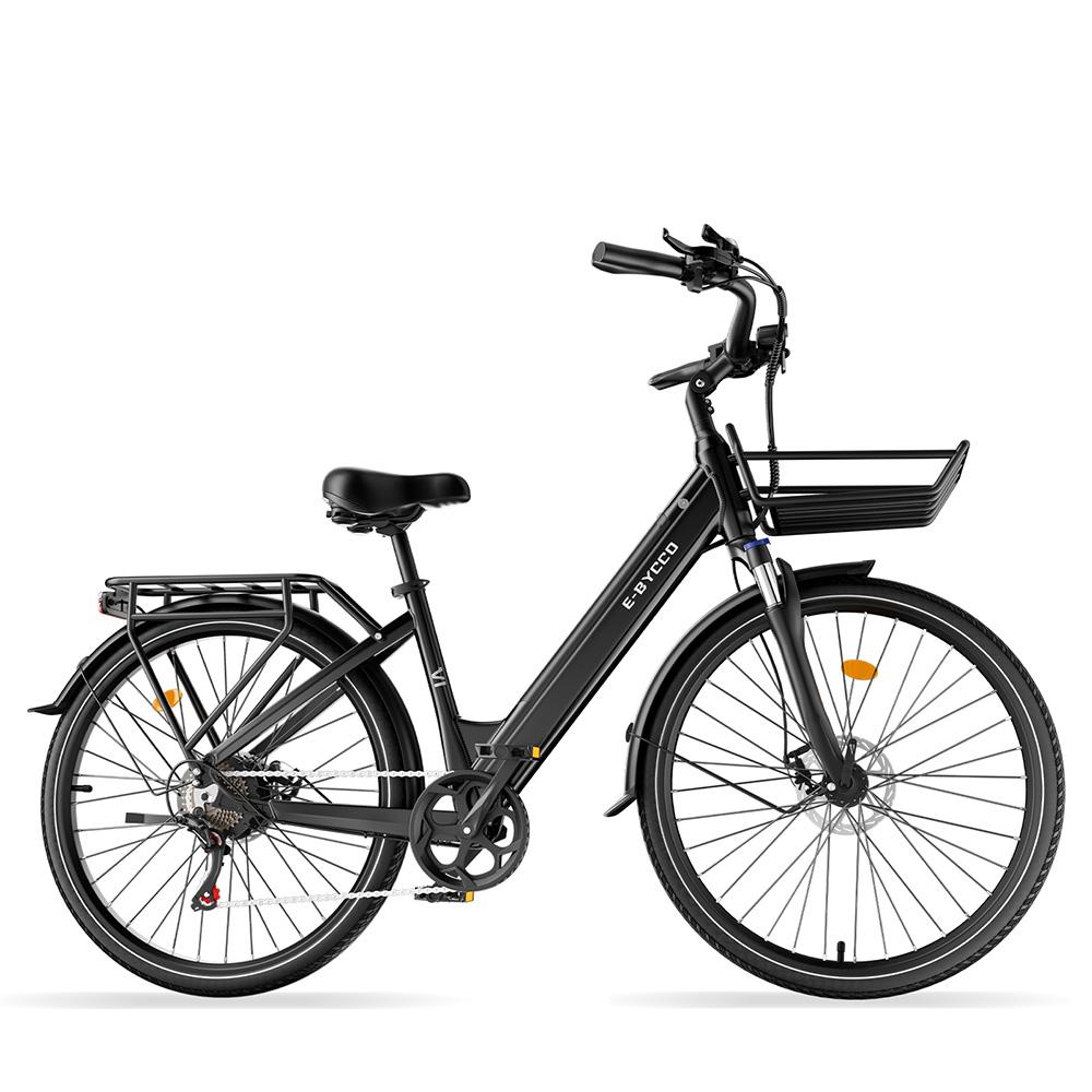 Electric Bicycle Ebycco V1 500W Motor Urban Commuter Electric Bike 36V 15.6Ah 28" Tire Top Speed 25km/h Dual Disc Brakes Max Load 150Kg