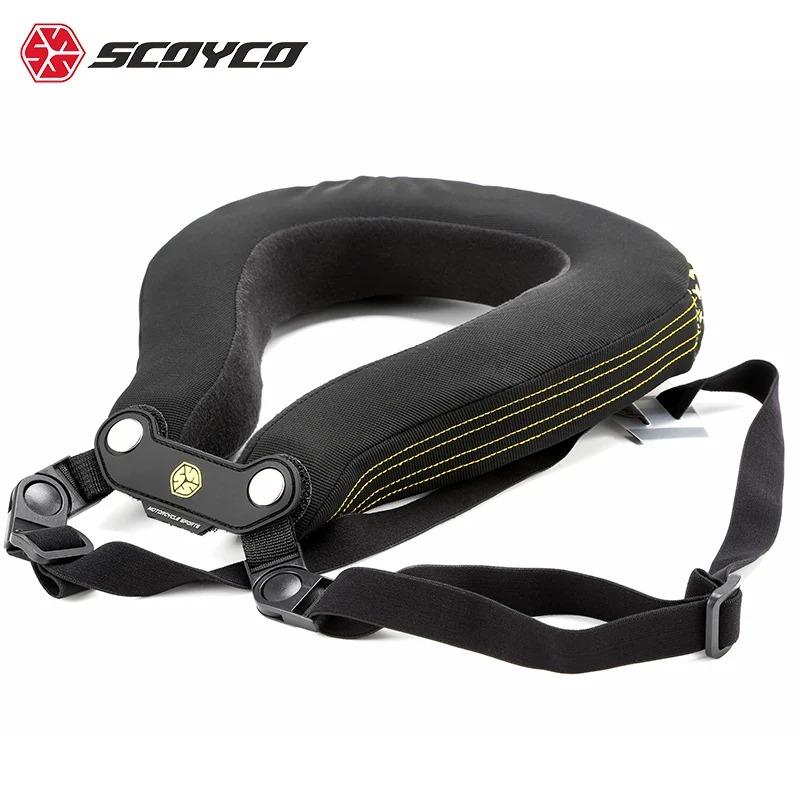 High-quality SCOYCO N02B Neck Protector Men Women Motorcycle Cycling Racing Protective Gear Long Distance Motocross Neck Guard