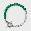 BICYCLE TROPHY BT Gemstone Bracelet 08 (2TYPE / 6mm Green Onyx)
