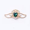 Engood 100Pcs Rhinestones Angel Wings Love Button Sewing Trim Embellishments Craft Wedding Headband DIY Jewelry Necklace Earring