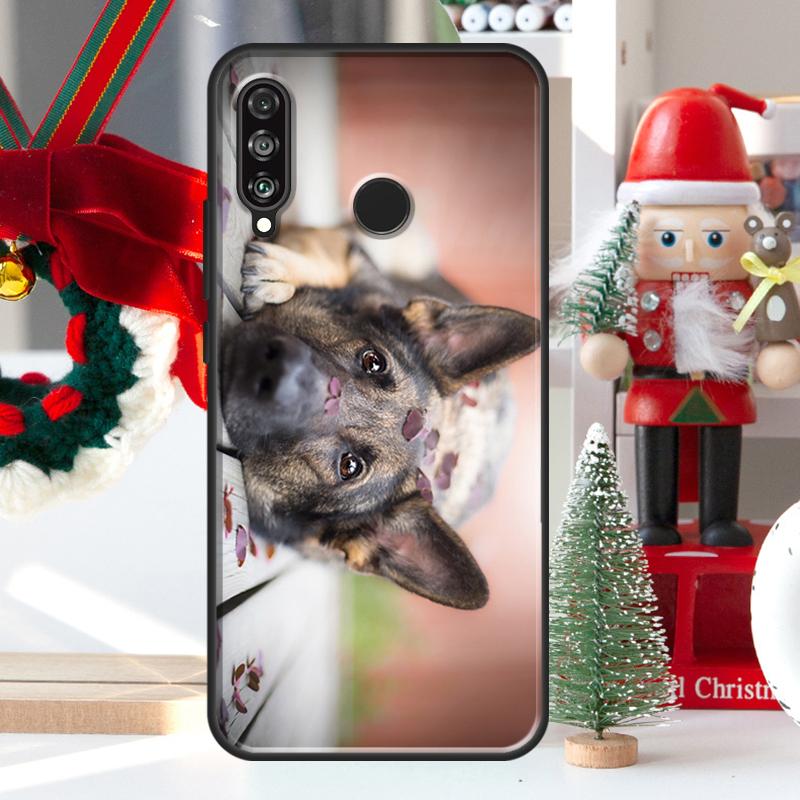 German Shepherd Dog For Huawei Nova 9 10 SE 11 Pro Y60 Y70 Y90 Y61 Y91 Y72 Y73 12i 11i 8i P20 P30 P40 Lite Case