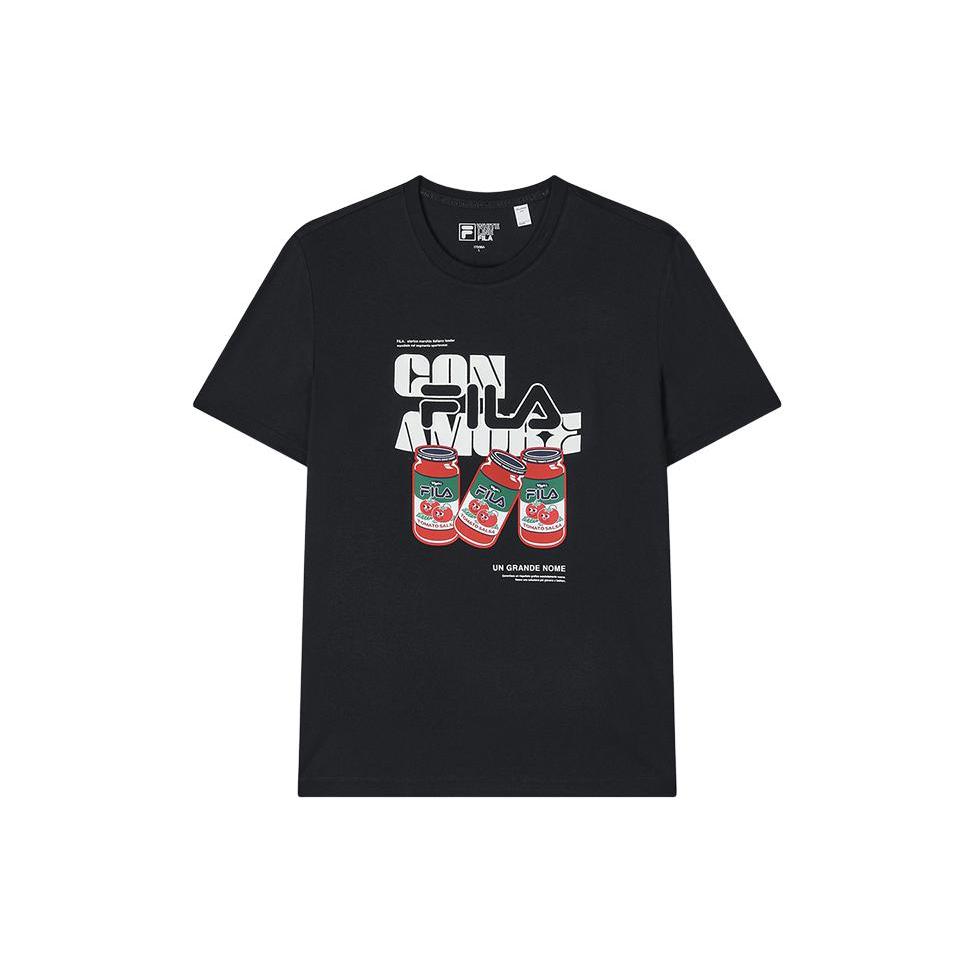 FILA ORIGINALE T Shirt Men s Jet Black F11M429101F-BK L