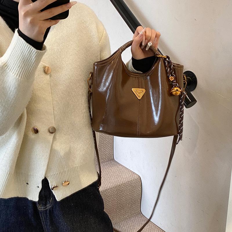 Borsa a Secchiello Maillard Stile Business Retrò Versatile per Pendolari Borsa a Tracolla Borsa da Mamma Borsa a Spalla