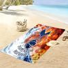Spurs  Logo Print Beach Towel, Large Soft Quick Dry Towel for Beach Camping Swimming