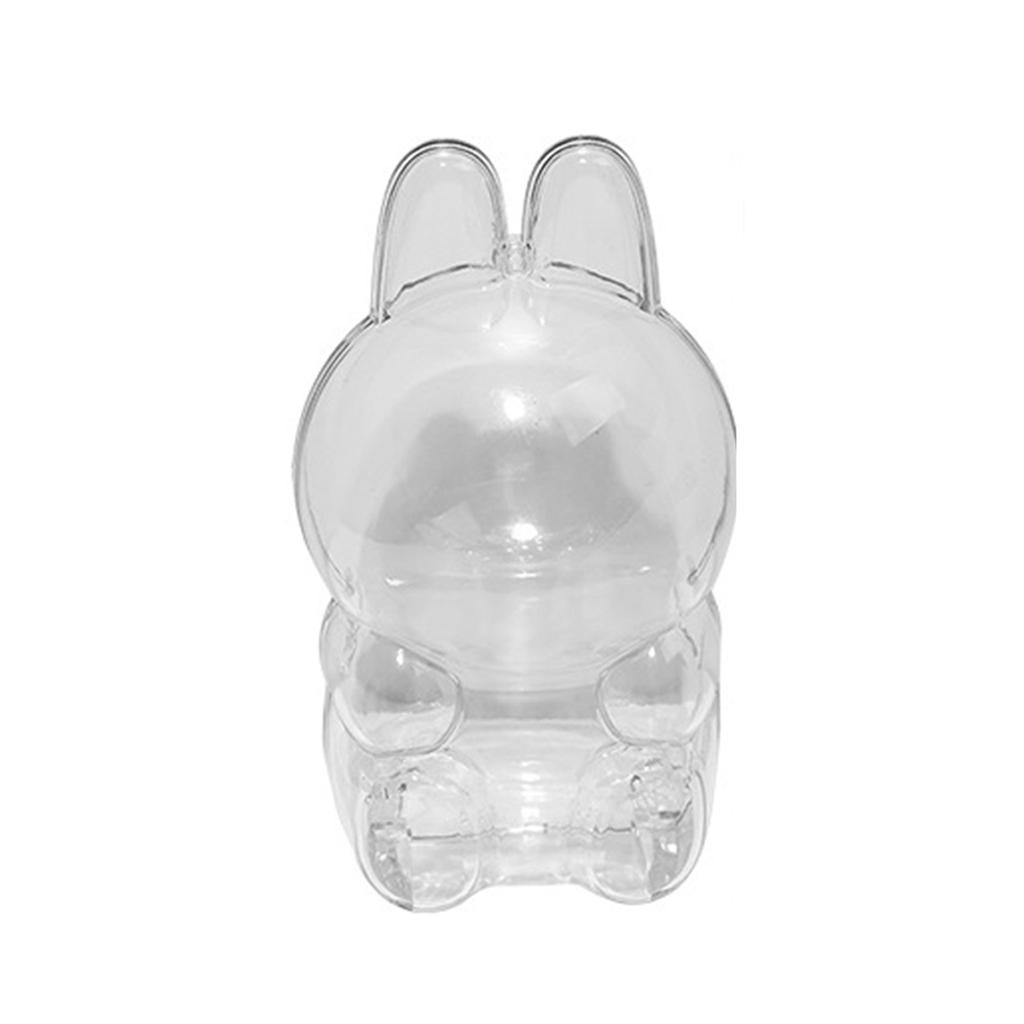 Clear Display Case for Anime Figure Dolls Display Cover Dustproof Case for Keychains and Walking Model Figurine Doll
