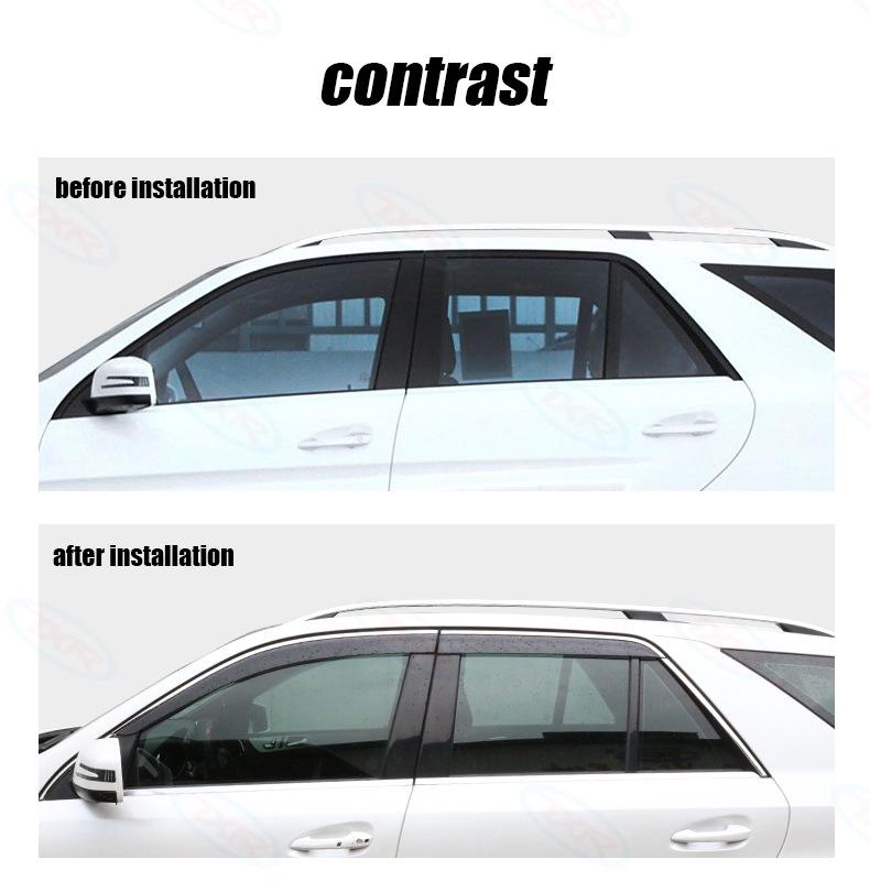 Mercedes-Benz GLE-Class Rain & Sun Visor Set