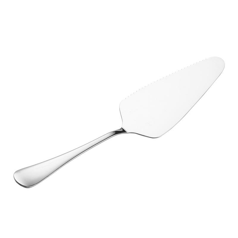 

Titanium Coated Stainless Steel Cake Server 22 5cm Durable Flat Blade with Ergonomic Handle for Precise Cake Serving and Cutting One Size срібний