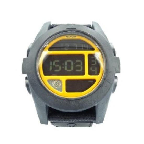 

Б/У Мужские цифровые кварцевые часы Nixon The Baja – Прочный дизайн для улицы - Нержавеющая сталь/нейлон - Черный x Оранжевый серый