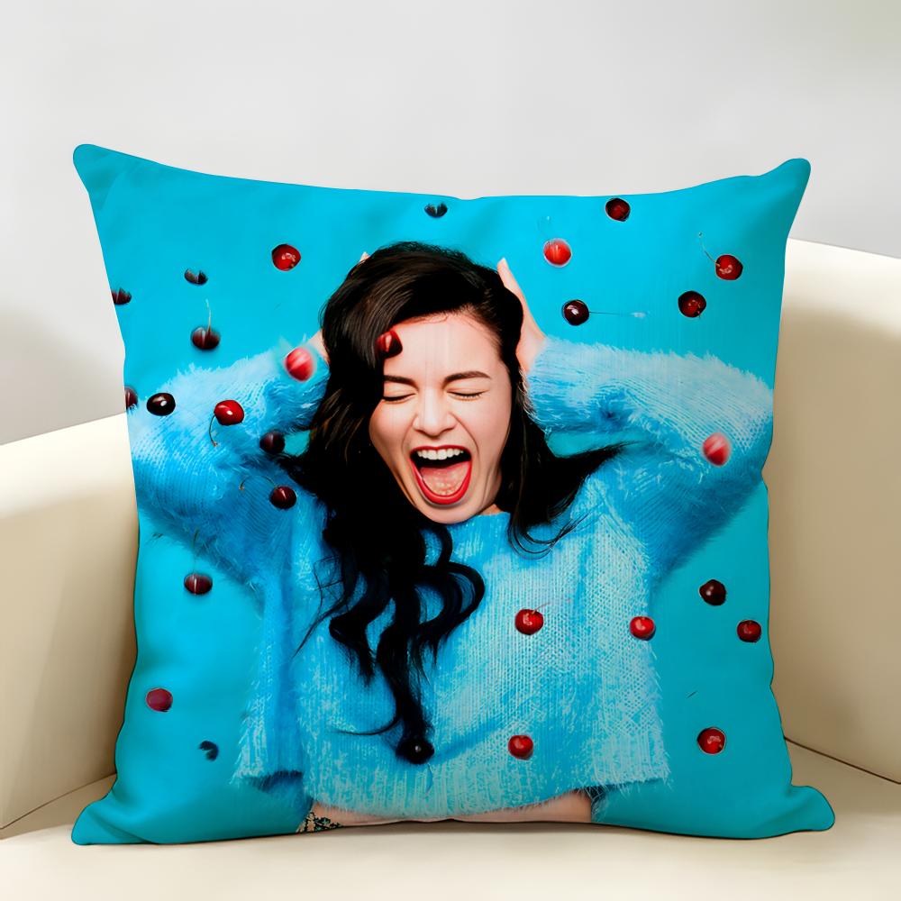 Luxury CCharli XCX Cushion Cover Natural Linen Organic Fabric DoubleSided Printing Room Sofa Decor Pillow Case