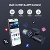 2/3-channel In-car Dashcam, UHD 4K High-definition GPS WiFi Camera, Car DVR Camera