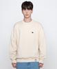 GRAVER [Unisex] Yellow Boots Puppy Embroidered Sweatshirt_Cream