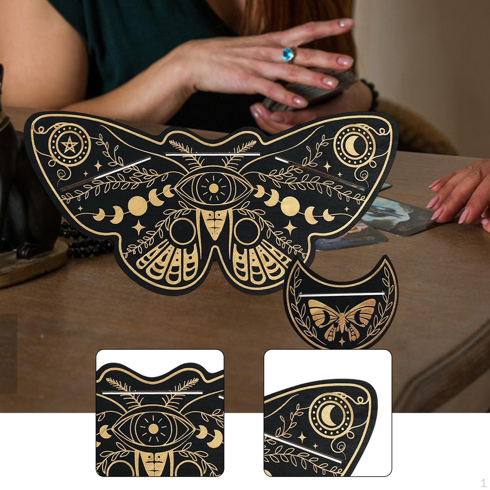 

2x Card Holder Stands Reading Decorative Trays Supplies Display Room Decorations Divination