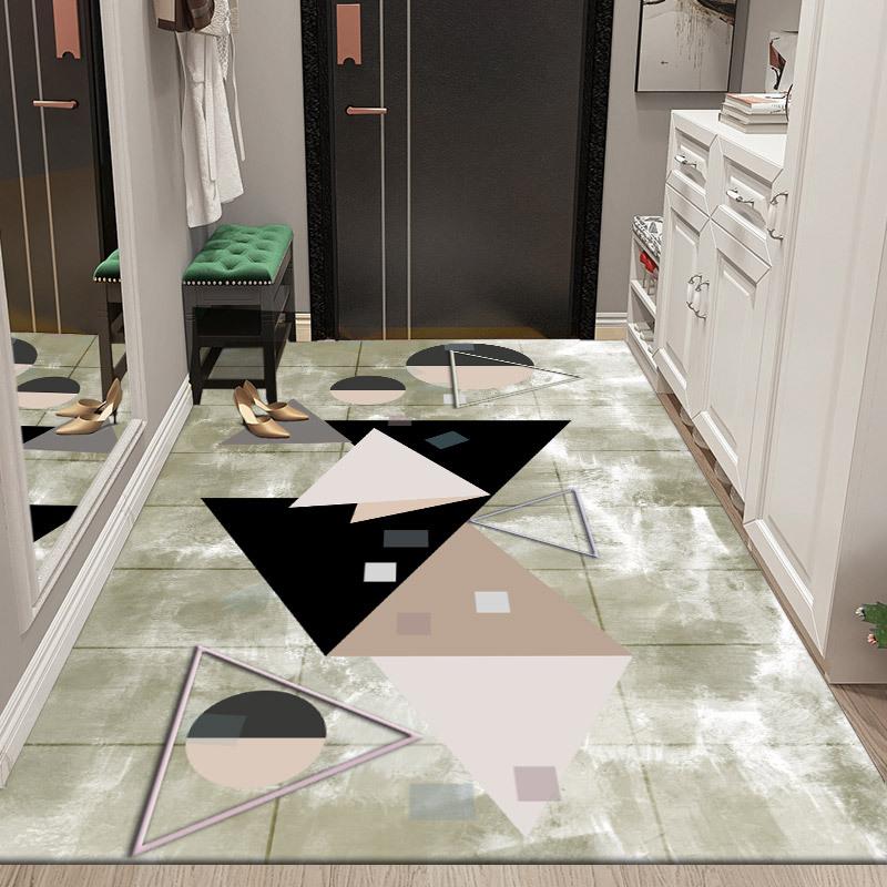 Entrance Carpet Classic Floor Mat Dust Scrapping Home Soft Pastoral Style Carpet Retro Decor Rugs