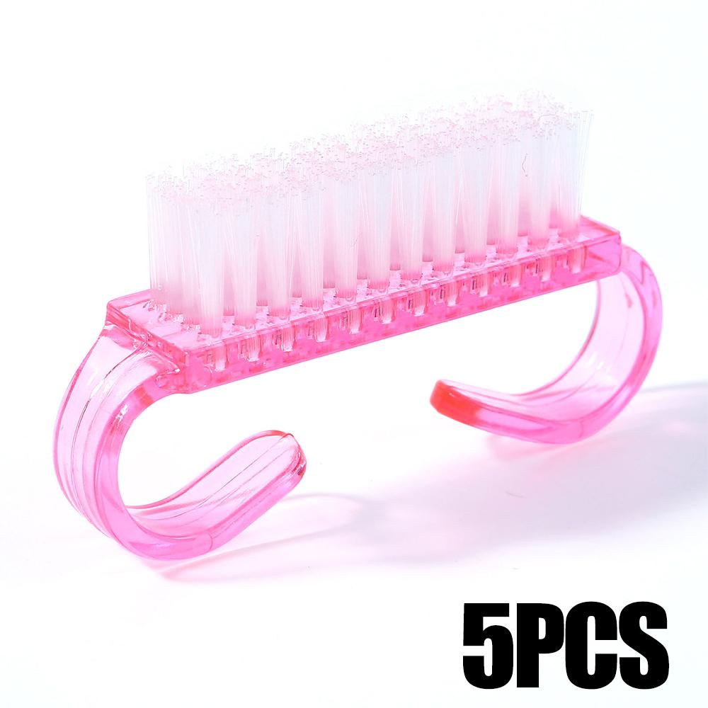 

5 шт./100 шт. Щетки для чистки ногтей Очистите ваши ногти Инструменты Пластиковые щетки для удаления пыли Щетки для нейл-арта Маникюр Педикюр Инструменты для маникюра