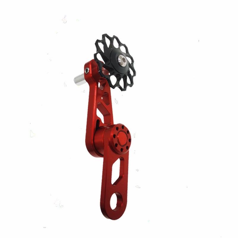 

BYA412 Стабилизатор цепи и направляющая для складных велосипедов Screw + Chain Stabilizer чёрный/красный