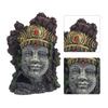 Buddha Kopf Statue Aquarium Dekoration Fischtank Höhle Versteck Buddha Dekor Landschaftsgestaltung
