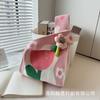Sommer Damen Niedliche Mini-Tasche Vielseitige Mode Handytasche Cartoon Gestrickte Handtasche Umhängetasche Umhängetasche