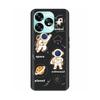 Para Funda UMIDIGI A15 Linda Funda de Teléfono de Silicona Líquida Suave de Dinosaurio Para Funda UMIDIGI A15C Fundas Protectoras para UMIDIGI A15
