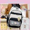 College Style Cute Cartoon Printed Student Backpack  For Daily Use