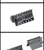 Electric Guitar Tremolo Bridge Vibrato System Set with String Holder and Plate