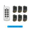30A 220V AC High-Power Controller with 433MHz Wireless Remote for Water Pump/Motor.