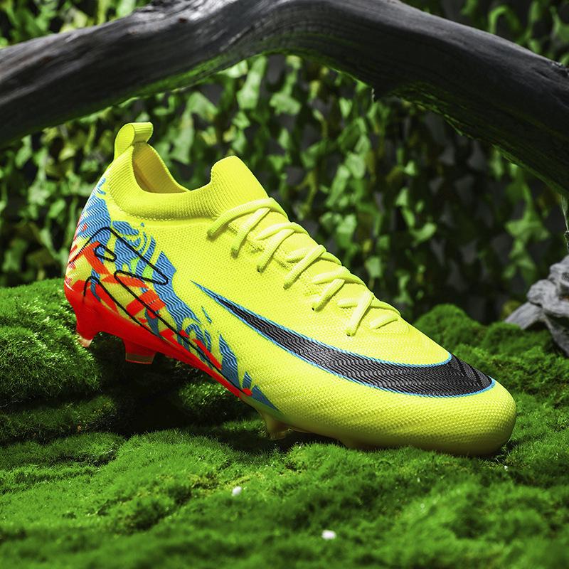 

2025 thorn 16 low-top football shoes men s and women s MG long nails broken nails sports artificial grass TF training shoes 35